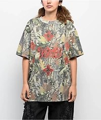 Vitriol Airbrush Green Camo T-Shirt