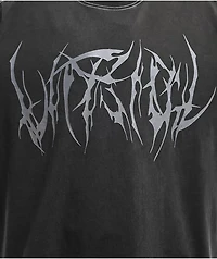 Vitriol Alien White & Black Wash 2fer Long Sleeve T-Shirt