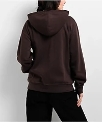 Vitriol Alonso Sinners Brown Zip Hoodie