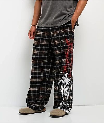 Vitriol Angel Black & Brown Lounge Pants