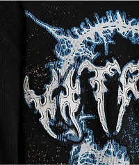 Vitriol Angel Face Black Long Sleeve Thermal T-Shirt