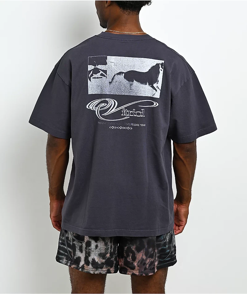 Vitriol Anomalous Action Grey T-Shirt