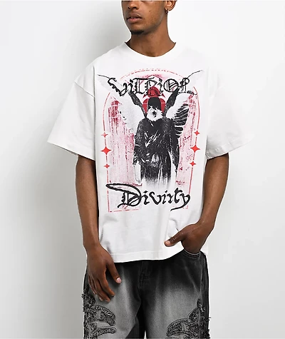 Vitriol Archangel White Boxy T-Shirt
