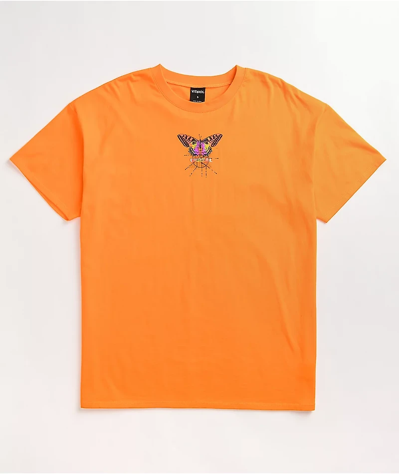 Vitriol Augusta Butterfly Orange T-Shirt