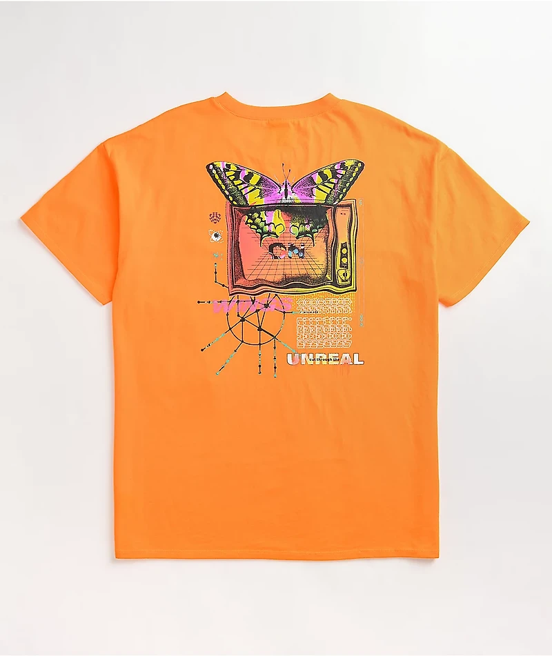Vitriol Augusta Butterfly Orange T-Shirt