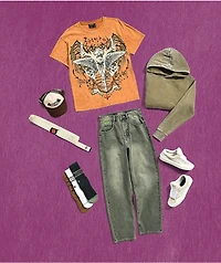 Vitriol Augusta Tan Mineral Wash T-Shirt