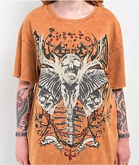 Vitriol Augusta Tan Mineral Wash T-Shirt