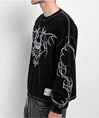 Vitriol Bane Black Wash Long Sleeve T-Shirt