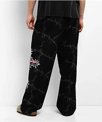 Vitriol Barbed Angel Black Lounge Pants