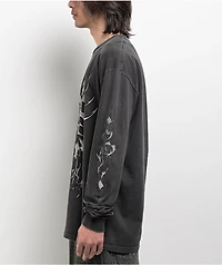 Vitriol Biospider Black Wash Long Sleeve T-Shirt