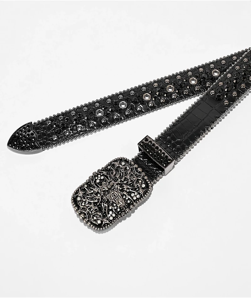 Vitriol Biospider Rhinestone Black Belt