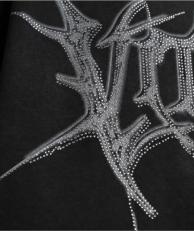 Vitriol Blackberry Stone Grey Wash T-Shirt