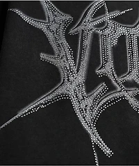 Vitriol Blackberry Stone Grey Wash T-Shirt