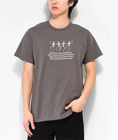 Vitriol Blaze Off Charcoal T-Shirt