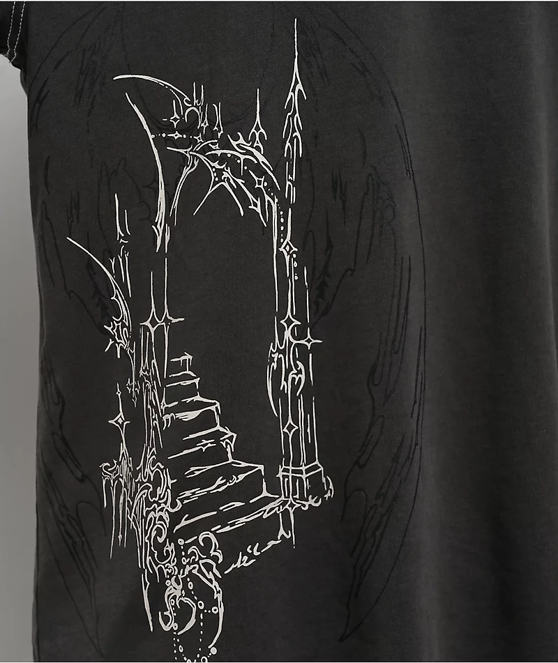 Vitriol Brutal Charcoal 2fer Long Sleeve T-Shirt
