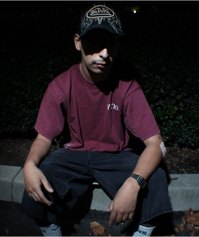Vitriol Burial Maroon T-Shirt