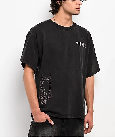 Vitriol Burial Vintage Black T-Shirt