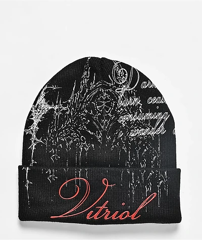 Vitriol Cathedral Black Beanie