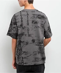 Vitriol Chains Grey T-Shirt