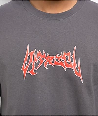 Vitriol Chaos Reign Charcoal Long Sleeve T-Shirt