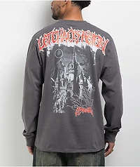 Vitriol Chaos Reign Charcoal Long Sleeve T-Shirt