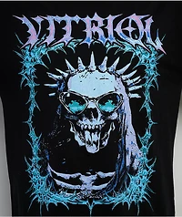 Vitriol Chrome Bones Vintage Black T-Shirt