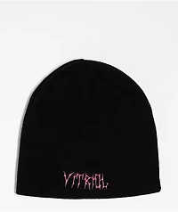 Vitriol Chrome Veil Black Beanie