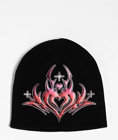 Vitriol Chrome Veil Black Beanie
