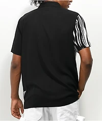 Vitriol Close-Up Black Short Sleeve Button Up Shirt