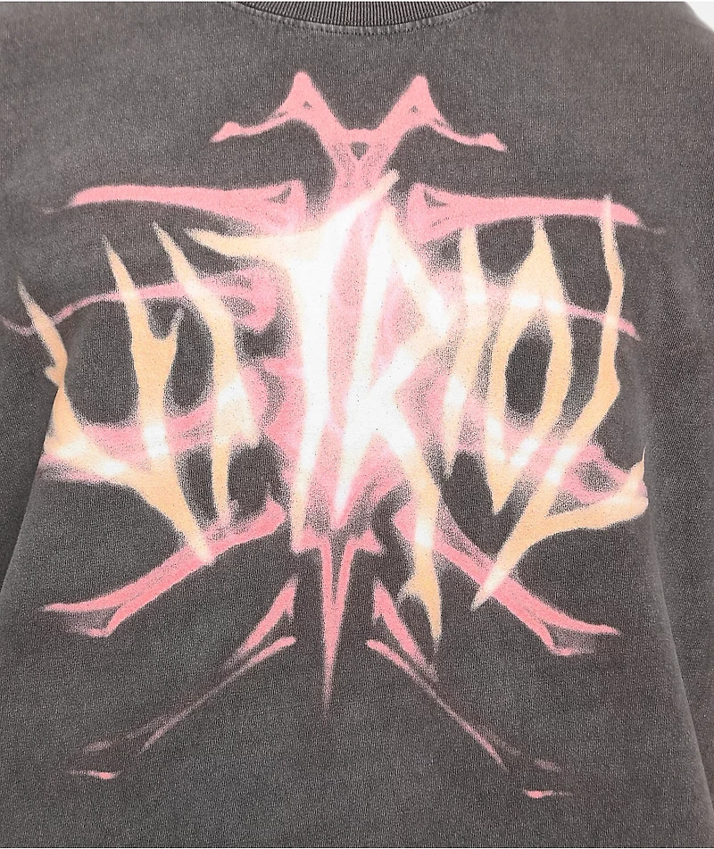 Vitriol Cyber Airbrush Vintage Grey T-Shirt