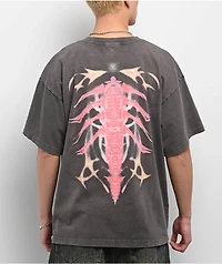 Vitriol Cyber Airbrush Vintage Grey T-Shirt