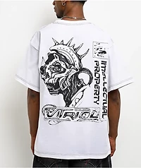 Vitriol Cyber Punk Creatures White Boxy T-Shirt