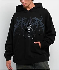 Vitriol Cyber Sword Black Hoodie