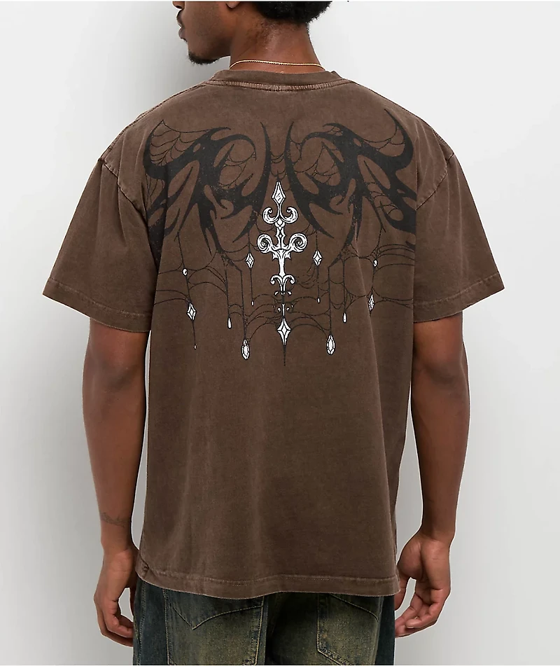Vitriol Cyber Sword Brown T-Shirt
