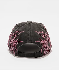 Vitriol Cyberfly Black Strapback Hat