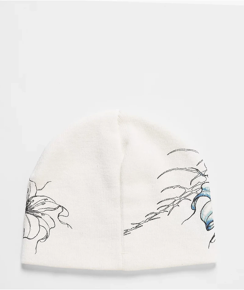 Vitriol Cyberorganic White Skully Beanie