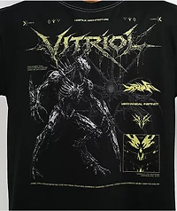Vitriol Cyberpunk Creature Black T-Shirt