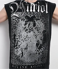 Vitriol Dainty Dark Fantasy Black Tank Top