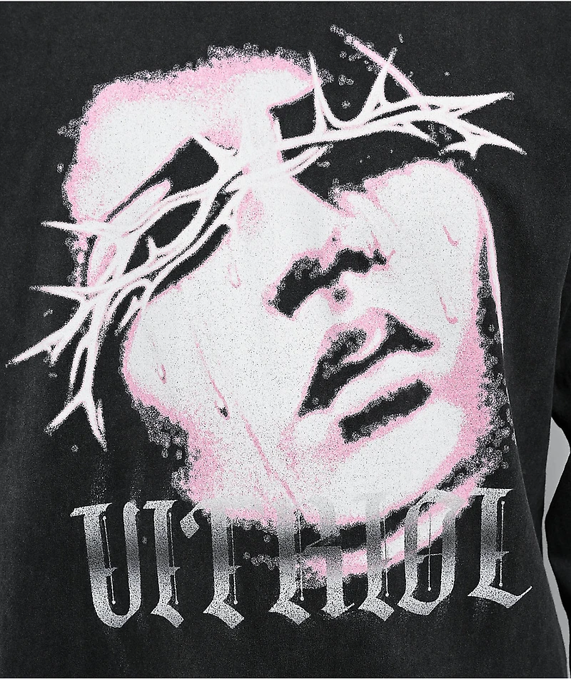 Vitriol Damisel Vintage Black Long Sleeve T-Shirt