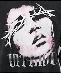 Vitriol Damisel Vintage Black Long Sleeve T-Shirt