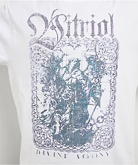 Vitriol Danity Dark Fantasy White Long Sleeve T-Shirt