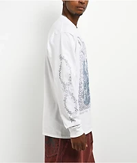Vitriol Danity Dark Fantasy White Long Sleeve T-Shirt