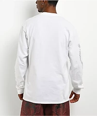 Vitriol Danity Dark Fantasy White Long Sleeve T-Shirt