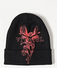 Vitriol Dark Angel Black Beanie
