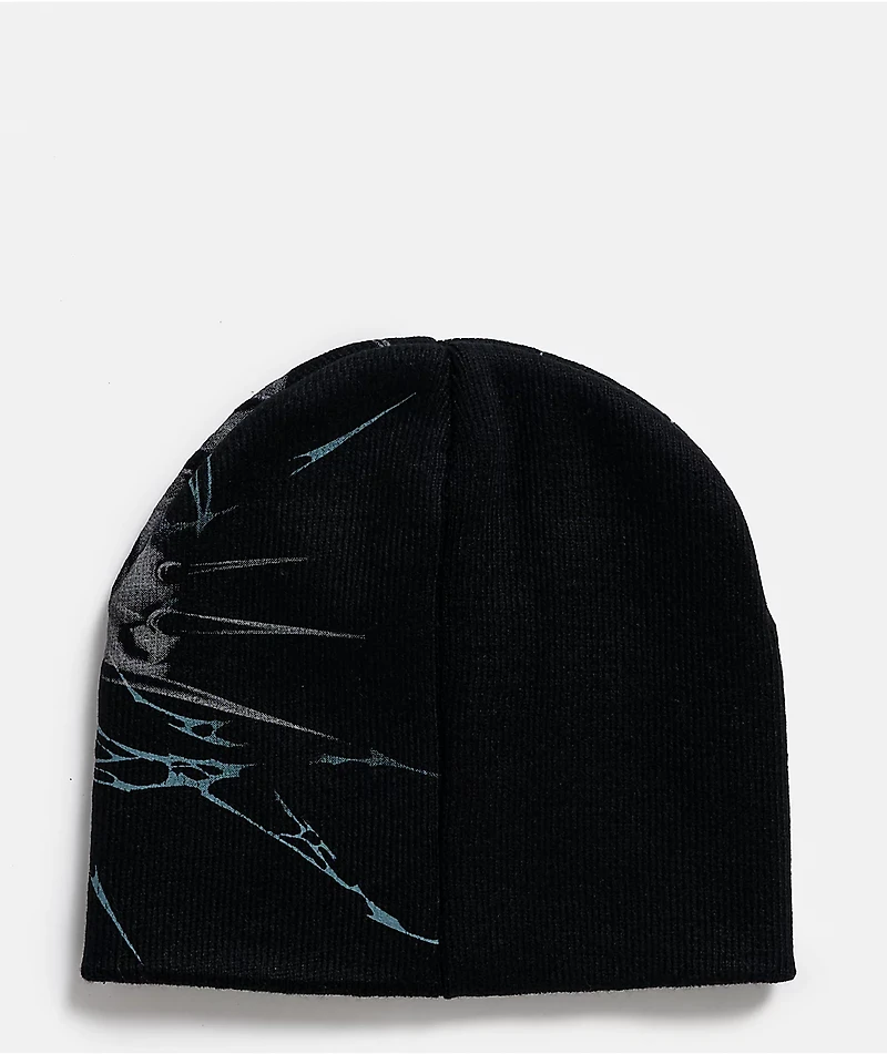 Vitriol Decay Black Skully Beanie