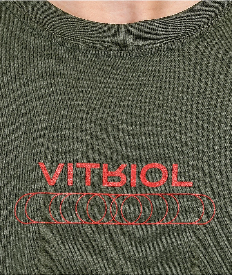 Vitriol Decoding Army Green T-Shirt