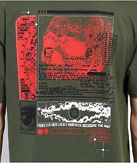 Vitriol Decoding Army Green T-Shirt