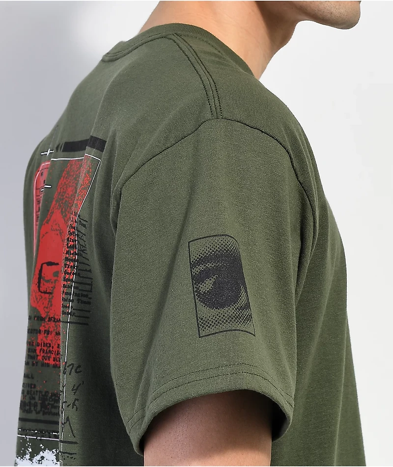 Vitriol Decoding Army Green T-Shirt