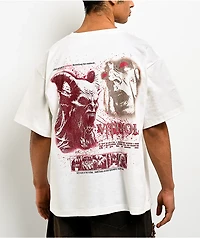Vitriol Demon White Boxy T-Shirt