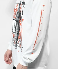 Vitriol Destiny White Long Sleeve T-Shirt